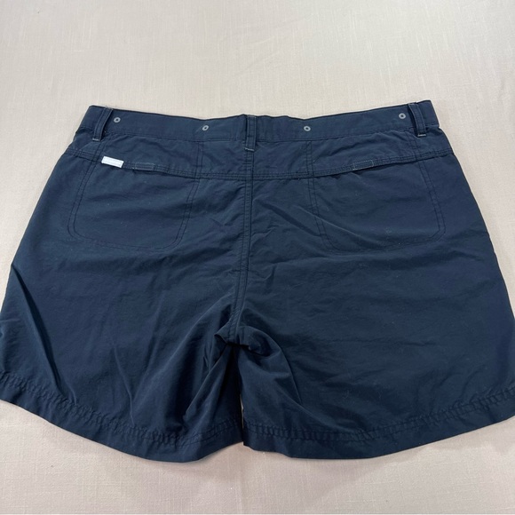 Columbia Women’s Black Casual Utility Shorts Size Large Drawstring Waist - Picture 7 of 11